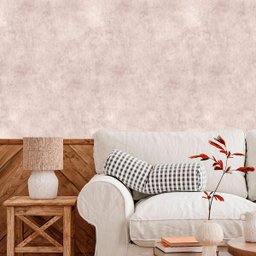 Papel de Parede Vinil Autocolante Cimento Queimado Rosa 250 - 1