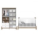 Ver imagem 3 de Quarto de Bebê Completo Ternura 4 Portas 2 Gavetas Branco/jequitibá - Henn