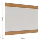 Ver imagem 2 de Painel para Tv Suspenso Nilo Off White Matte Freijó – Colibri