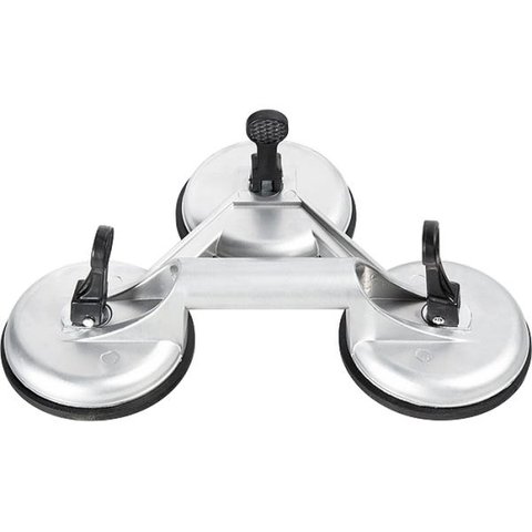 Ventosa Tripla De Alumínio 120 Kg