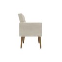 Ver imagem 4 de Kit 2 Poltronas Thais Premium: Suede/bege