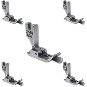 05 Calcadores Pesponto Lado Direito C. Guia Reta Industrial 1mm Sp-18 1/32