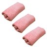 Kit 3 Cobertor Mantas Casal Dyuri Macio Liso 180x200 Rosa - 1