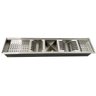 Calha Escorredor de Pia Inox Acetinada 90cm - CAL-002 - STILLUS HOME CALHA CANAL GOURMET UMIDA INOX  - 1