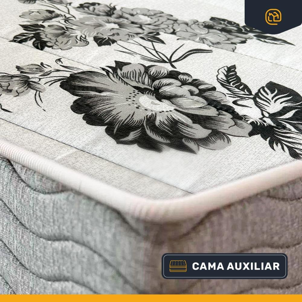 Cama Box com Auxiliar de Espuma Unique Solteiro 88cm - 5