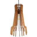 Ver imagem 1 de Luminária Teto Tipo Pendente em Mdf - Completa