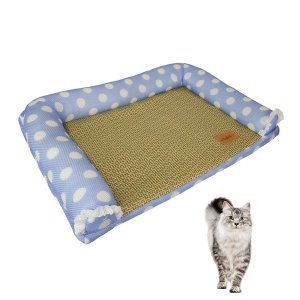 Cama Arranhador Gato Cao Pet Felino Esteira Almofada Animal de Estimaçao Macio Confortavel Lavavel R