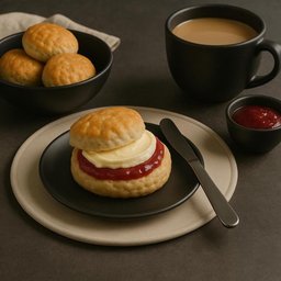 Conjunto 6 Pratos Rasos para Sobremesa Plástico Preto 18cm C - 2