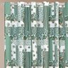 Cortina Sarja 3,00M X 2,35M Verde Menta Patchwork - 1