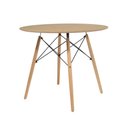Ver imagem 7 de Mesa Eames Madeira 90cm + 4 Cadeiras Paris Rattan - Seat&co