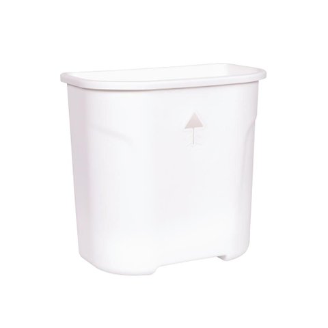 Lixeira Suspensa 8l Branca Mor