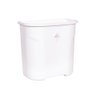 Lixeira Suspensa 8l Branca Mor - 1