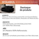 Ver imagem 6 de Sofá Retrátil e Reclinável Istambul Caixa Zero 2,00m Pillow de 15cm - Movenzo Estofados