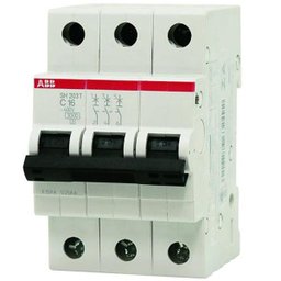 Disjuntor Tripolar Abb Sh203 T 25a Curva C Norma Din - 1