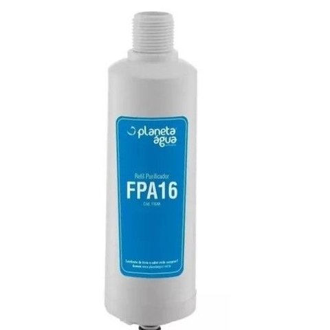 Refil Filtro Fpa16 - 1164a Purificador Água Libell, Aqua Flex, Bebedouros de Pressão Press, Press Ba