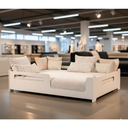 Ver imagem 1 de Cama Casal Montessoriana Branca Potente Estrutura de Madeira - Design Moderno e Seguro