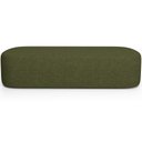 Ver imagem 5 de Kit 02 Puffs Decorativo Orgânico para Living Quarto 195cm Doha W01 Linho Verde- Lyam Decor