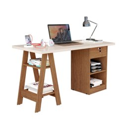 Escrivaninha para Quarto Estudo com Gaveta Bali Carmolar - 1