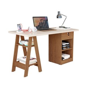 Escrivaninha para Quarto Estudo com Gaveta Bali Carmolar