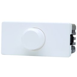 Módulo Dimmer Controle Rotativo de Luminosidade ABB Linha Unno 127V N1160 BL 50/500W - 2
