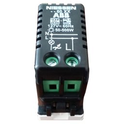 Módulo Dimmer Controle Rotativo de Luminosidade ABB Linha Unno 127V N1160 BL 50/500W - 5