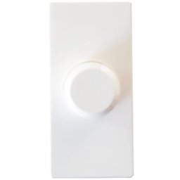 Módulo Dimmer Controle Rotativo de Luminosidade ABB Linha Unno 127V N1160 BL 50/500W - 3