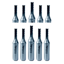 Ver imagem 1 de Kit 10x Fresa Router Cnc Corte Ø6xac20mmxhø12,7mmx3 Cortes