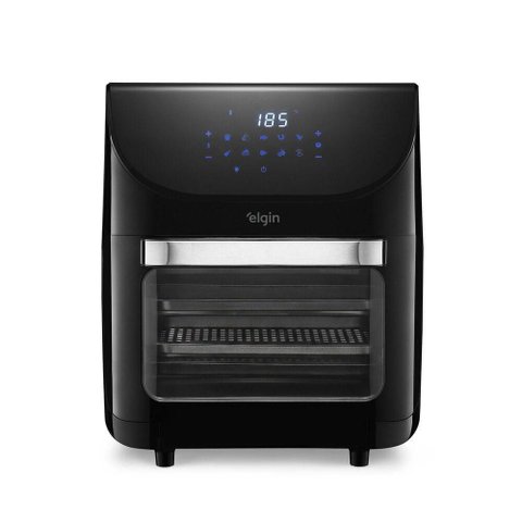 Fritadeira sem Óleo Air Fryer Elgin Family Oven Fry 12L 1900W 4 em 1 Inox 110V