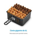 Ver imagem 3 de Fritadeira sem Óleo Air Fryer Elgin Family Oven Fry 12L 1900W 4 em 1 Inox 110V