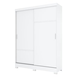 Guarda-Roupa 2 Portas de Correr 2 Gavetas Viena Multimóveis CR4032 Branco - 2