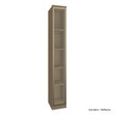 Ver imagem 1 de Guarda Roupa Modulado 01 Porta de Vidro 234cm com Prateleiras Setiba