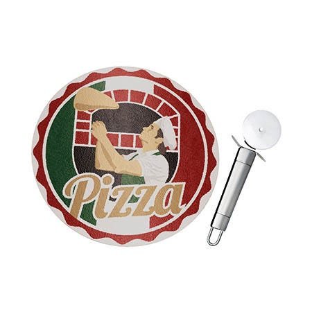Conjunto Pizza com Tábua de Vidro 2 peças Euro:Pizzaiolo - 2