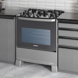 Fogão Master Grill 5 Queimadores Prix Suggar - 2