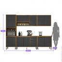 Ver imagem 3 de Cozinha Completa Eduarda 5 Peças 11 Portas