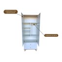 Ver imagem 6 de Guarda Roupas Lívia em Mdf Qualidade Superior