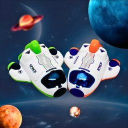 Brinquedo Nave Espacial Estrelar Infantil com Astronauta Cor:verde - 4