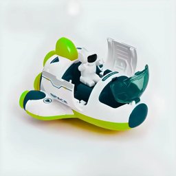Brinquedo Nave Espacial Estrelar Infantil com Astronauta Cor:verde - 2