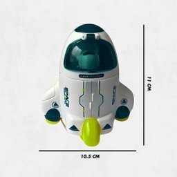 Brinquedo Nave Espacial Estrelar Infantil com Astronauta Cor:verde - 6
