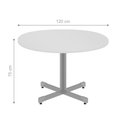 Ver imagem 2 de Mesa de Reunião 1.2 Red Branco