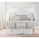 Ver imagem 2 de Kit Berço Enxoval de Bebê Elefantinha Nas Nuvens