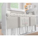 Ver imagem 3 de Kit Berço Enxoval de Bebê Elefantinha Nas Nuvens