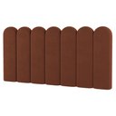 Ver imagem 2 de Painel Cabeceira Cama Box Casal Queen Size Lana 160cm Suede Terracota - Abmaza