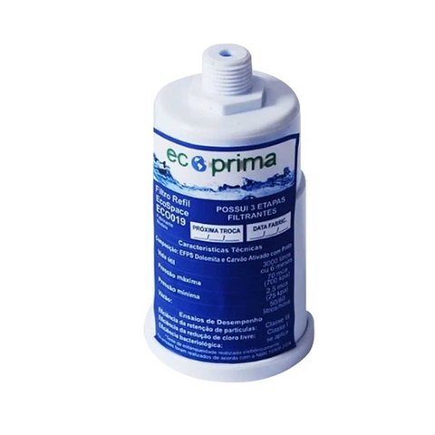 Refil Ecospace 200 Vazão 50 L/h -(eco019) Ecoprima