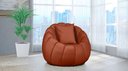 Ver imagem 2 de Kit Poltrona c/ Puff + Almofada Concha Veludo Terracota