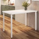 Ver imagem 2 de Mesa de Jantar Retangular 4 Lugares Multimóveis CR50269 Branco