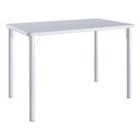 Ver imagem 1 de Mesa de Jantar Retangular 4 Lugares Multimóveis CR50269 Branco