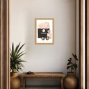 Ver imagem 2 de Quadro Decorativo Chanel Flores 45x34cm:moldura Preta