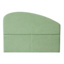 Ver imagem 3 de Cabeceira de Cama Box Estofada 120 Cm Viúva Decoração Serena Organico Curva Boucle