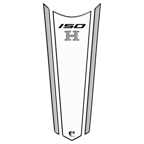 Adesivo Protetor de Tanque Gravata Cg Titan Fan 150 Branco e Cinza