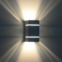 Ver imagem 6 de Arandela Katarina 8cm Parede/muro 2 Faxos de Luz 2 Frisos:marron